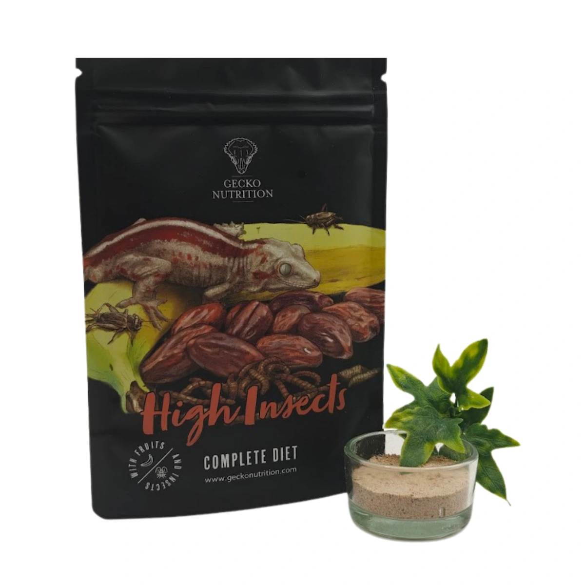Gecko Nutrition High Insect — papka dla gekona